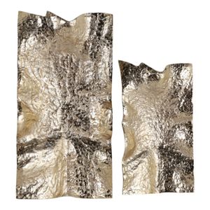 WAYLANDFORD SET OF 2 GOLD TRAY 3 (IN) 9