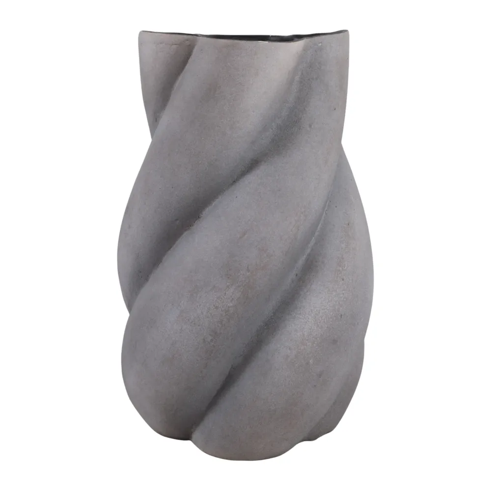 BROGANCREST GRAY VASE 15 (IN)