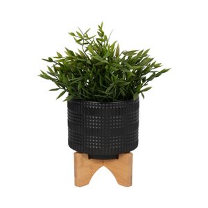 LYNNWELL BLACK PLANTER 5 (IN) 3