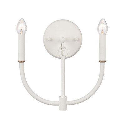 Continuance 11″ High 2-Light Sconce - White Coral