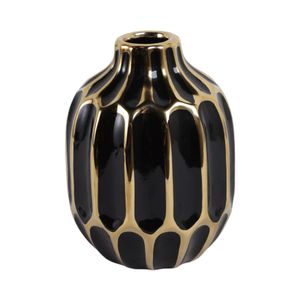 CALVINHAM BLACK VASE 8 (IN) 3