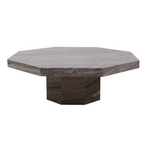 STONEVIEW BLACK COFFEE TABLE 16 (IN) 4