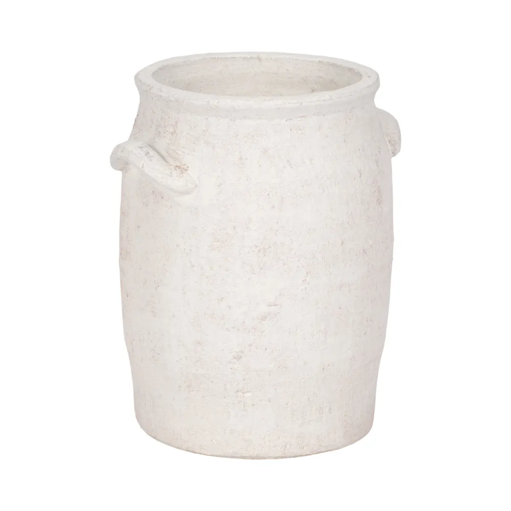 FRAZERCROSS WHITE VASE 8 (IN)