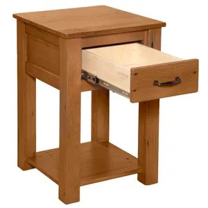 Heritage Oak One Drawer Nightstand 3