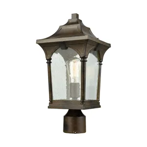 Loringdale 17″ High 1-Light Outdoor Post Light - Hazelnut Bronze 1