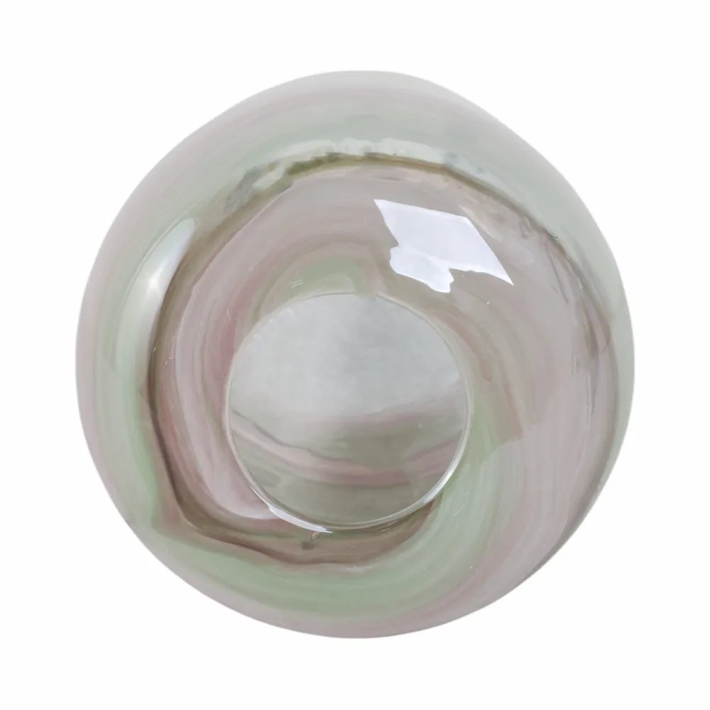 TURNERSTONE CLEAR GLASS VASE 12 (IN)