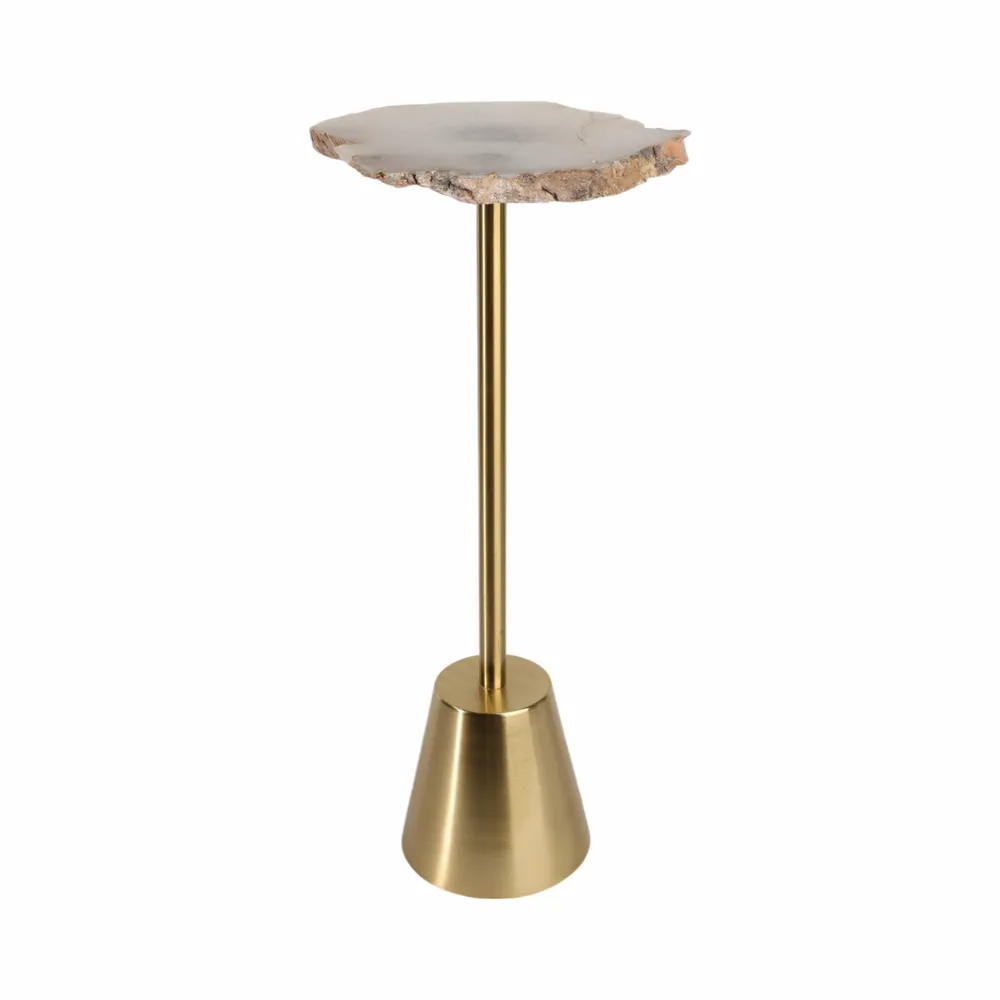GASTONLEY GOLD TABLE 27 (IN)