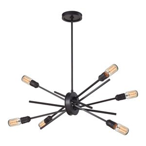 Xenia 22'' Wide 6-Light Chandelier - Oil Rubbed Bronze 1