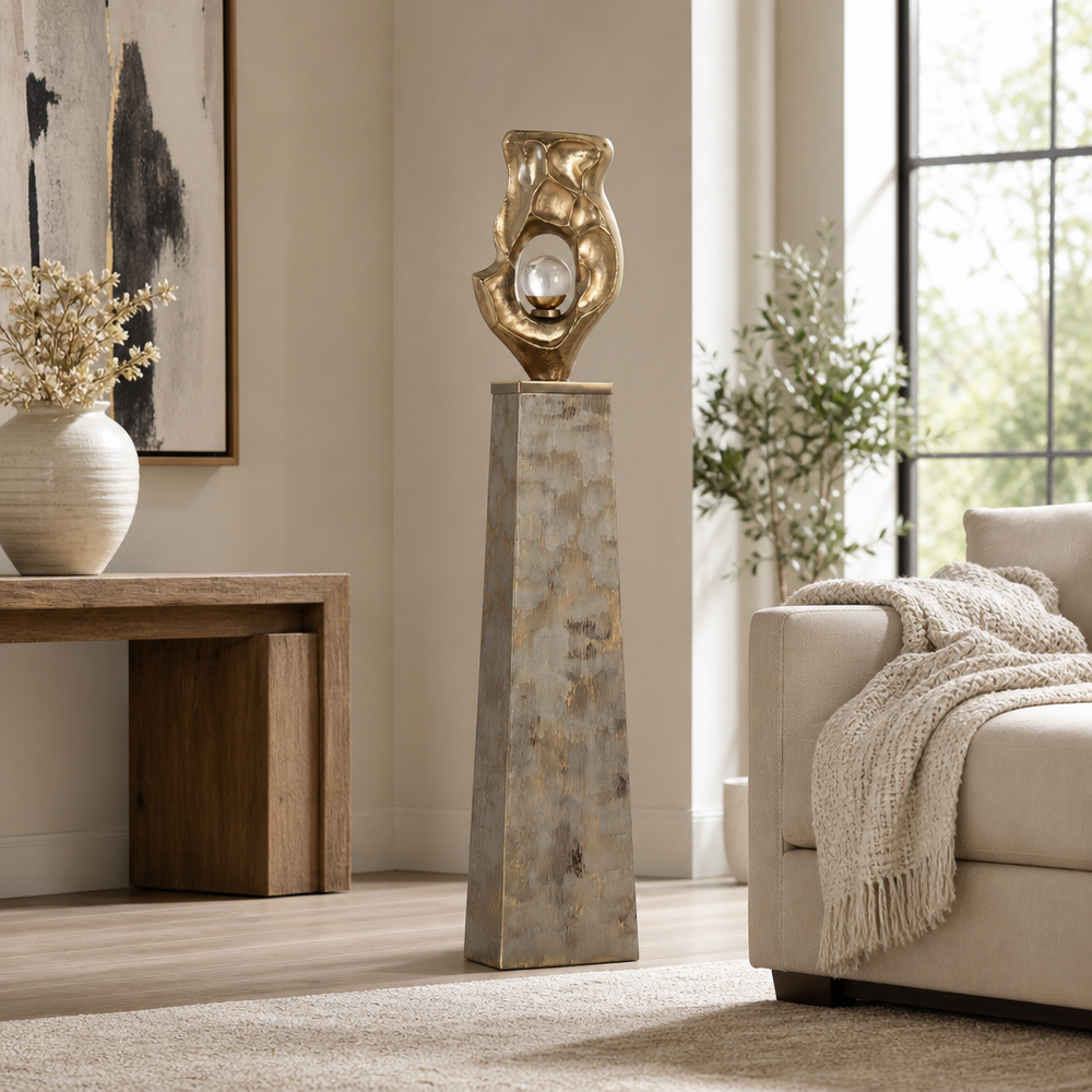 TRUEDALE GOLD VASE 41 (IN)