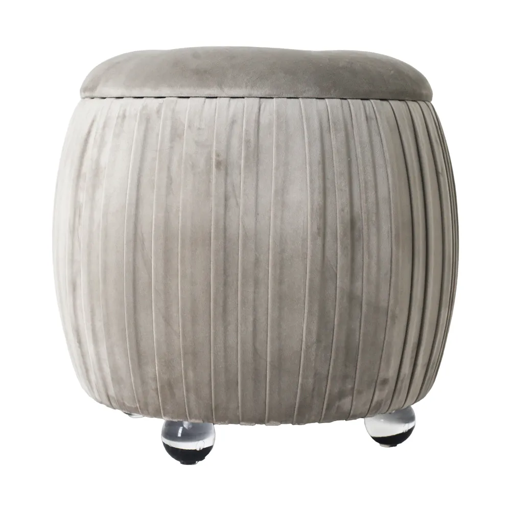 HENLEYFORD BROWN STOOL 18 (IN)