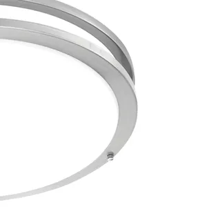 Clarion 14" Wide 1-Light Flush Mount - Brushed Nickel 4