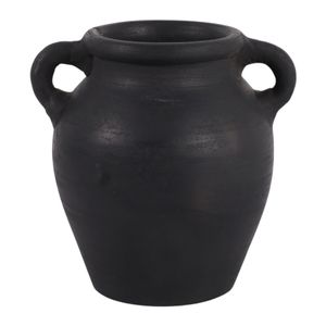 DRAKEWELL BLACK VASE 7 (IN) 6