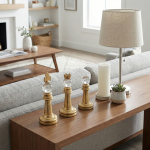 BRYNSTONE SET OF 3 GOLD DECOR 10 (IN) 2