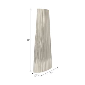 COHENLAKE SILVER VASE 22 (IN) 8