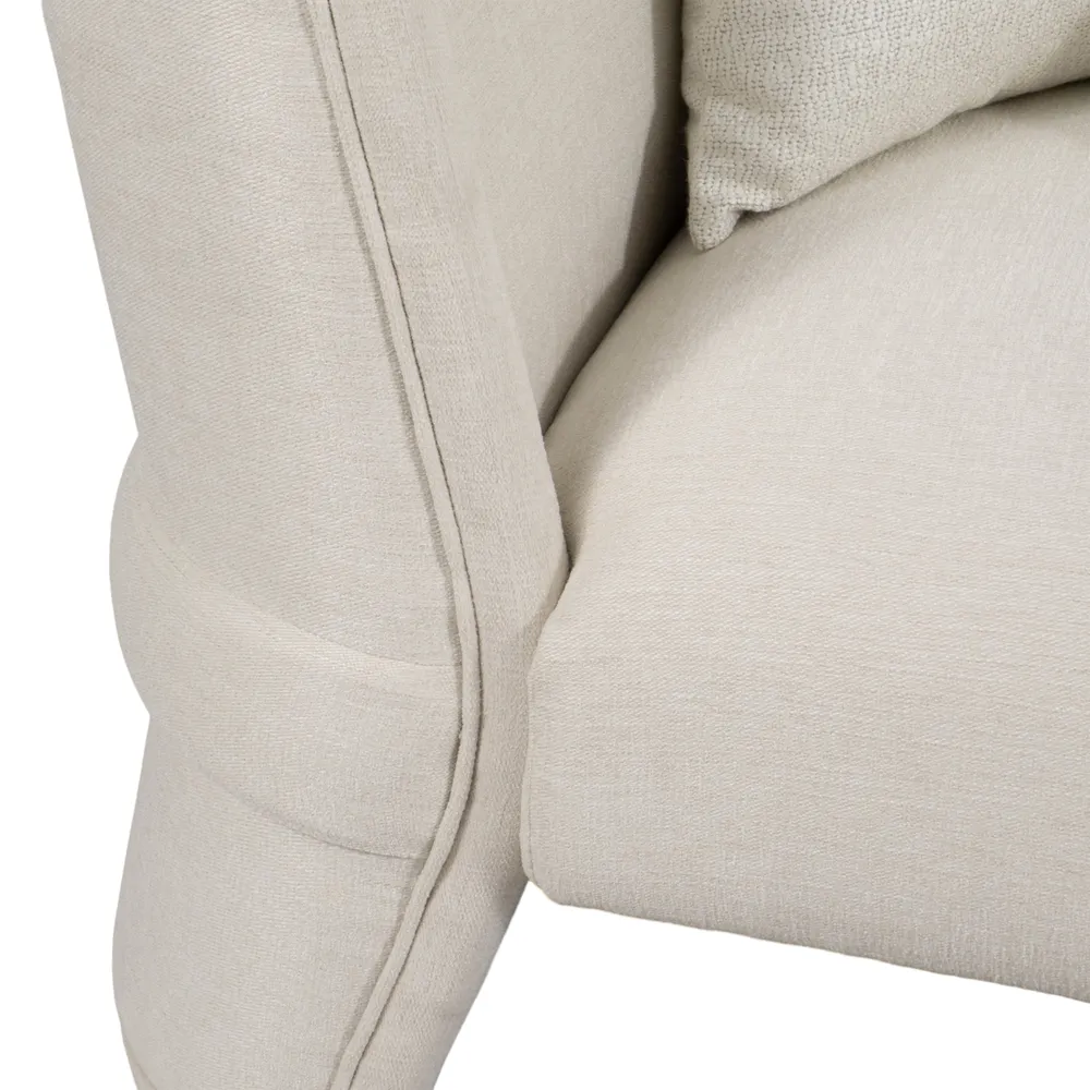 KIRALAKE IVORY SOFA 31 (IN)