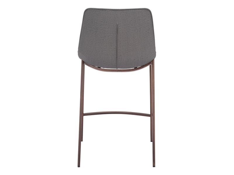 Magnus Counter Stool Slate Gray & Walnut 5
