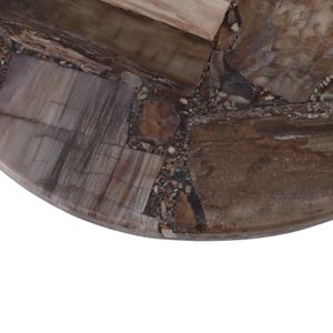 DILLONBURN BROWN TABLE 24 (IN) 8