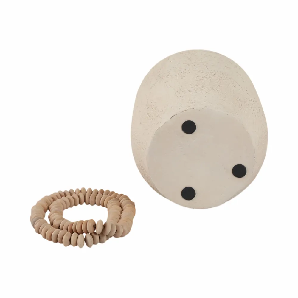 GLASTON IVORY VASE 16 (IN)