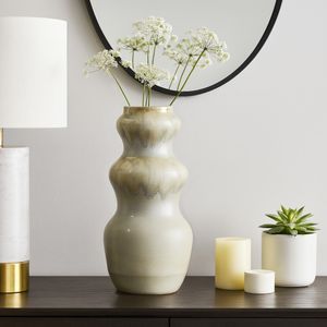 CHASEBURN GRAY VASE 19 (IN) 12