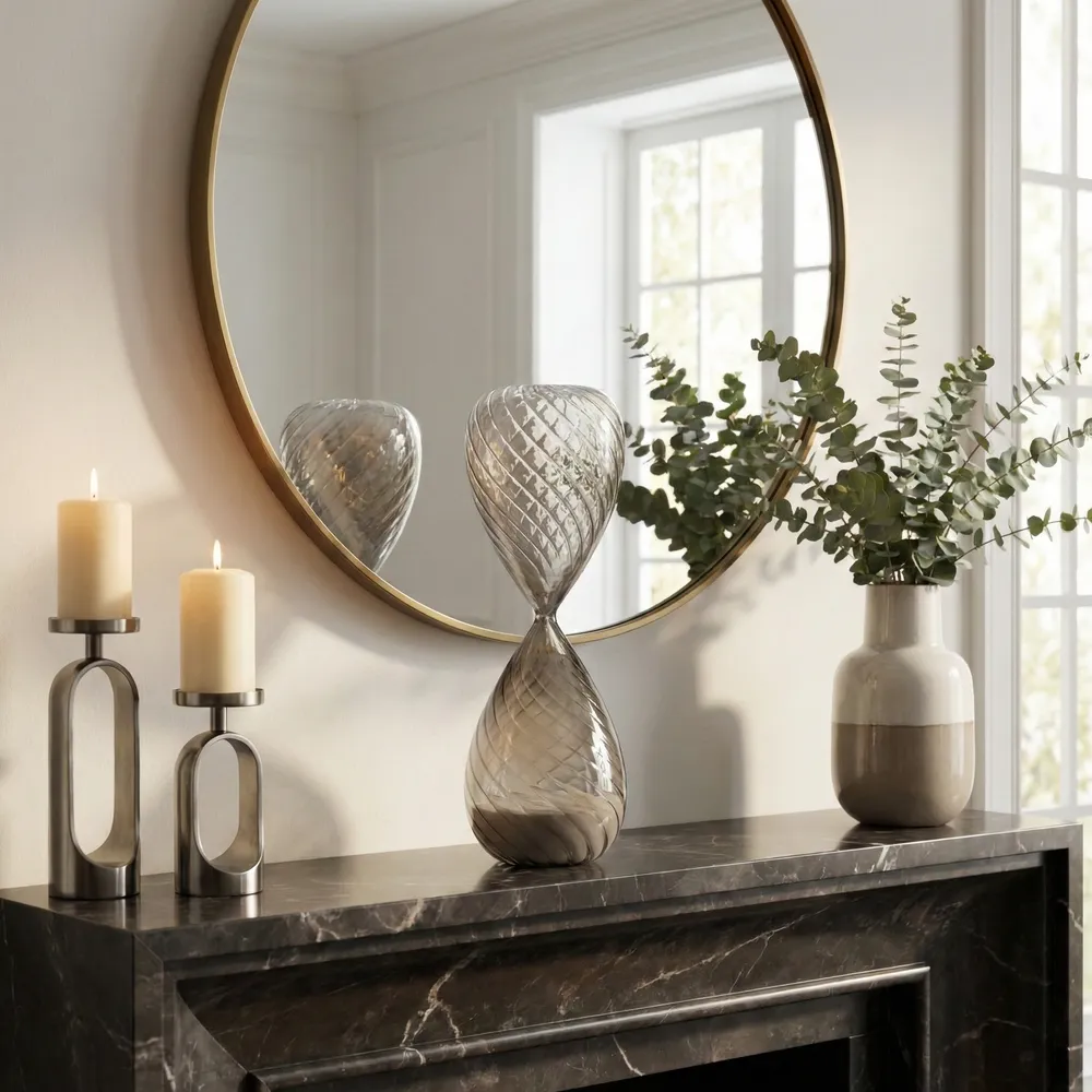 GRANTHAMMOOR CLEAR HOURGLASS 17 (IN)