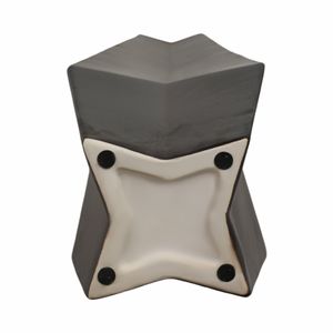 CANTONSTONE GRAY VASE 31 (IN) 8