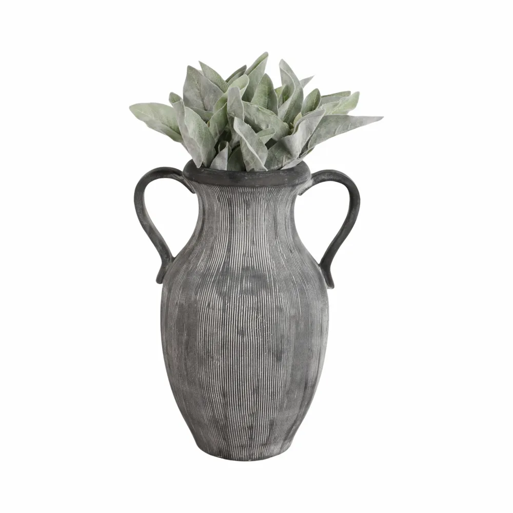 ALTONMILL BLACK VASE 15 (IN)