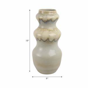 CHASEBURN GRAY VASE 19 (IN) 9