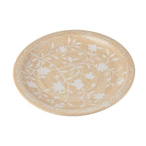 Yvonne Charger - Cream Glazed 4