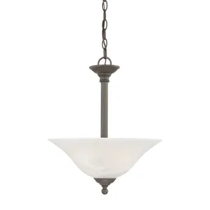 Riva 16'' Wide 3-Light Pendant - Painted Bronze 1