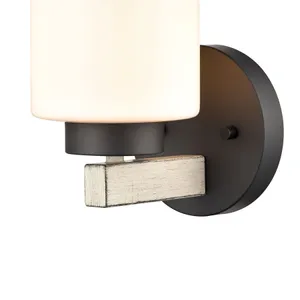 Briggs 5'' Wide 1-Light Vanity Light - Black 4