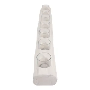 ENNISMORE WHITE TEALIGHT HOLDER 4 (IN) 6