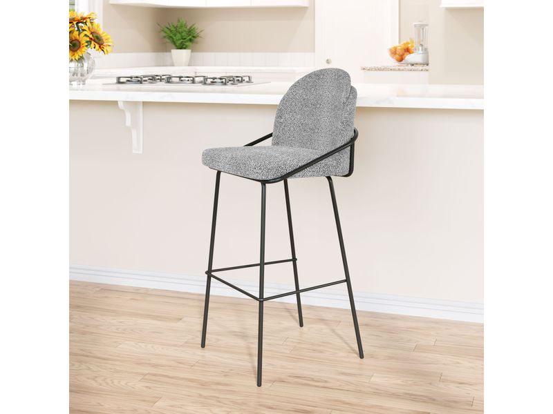 Jambi Barstool Black & White 2
