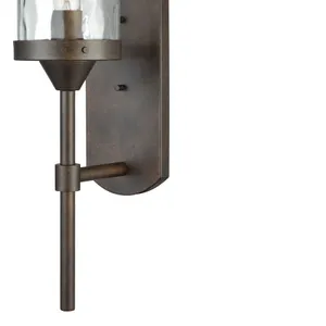 Torch 21'' High 1-Light Outdoor Sconce - Hazelnut Bronze 4