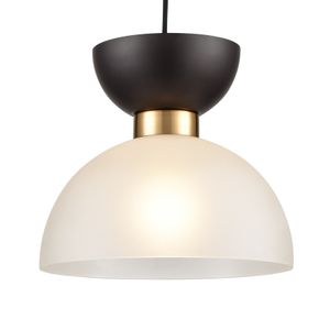 Softshot 12'' Wide 1-Light Mini Pendant - Black 4