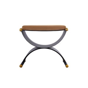 Layla Accent Stool - Blackened Bronze 2