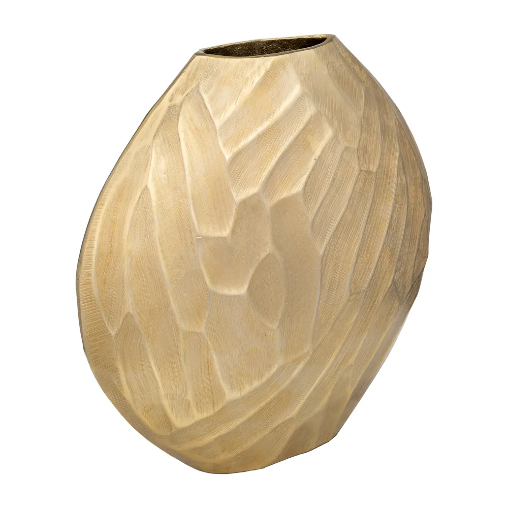 ARLENCLIFF GOLD VASE 14 (IN)