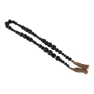 DUNEFORD BLACK BEAD 2 (IN) 1