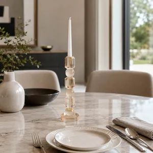 TANNERWICK ORANGE CANDLE HOLDER 11 (IN) 2