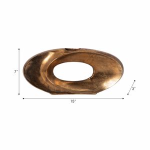 SARAHWELL BRONZE VASE 7 (IN) 9