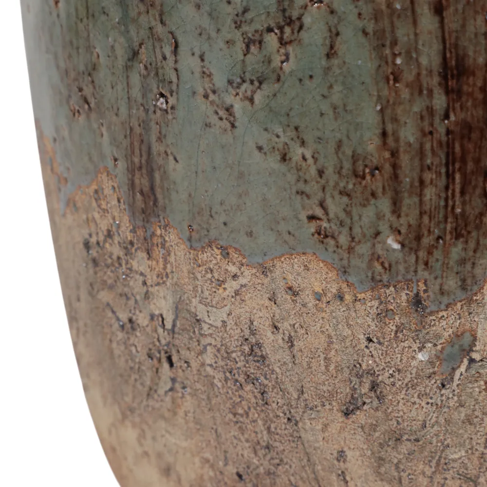 EVANDERWICK GREEN VASE 12 (IN)