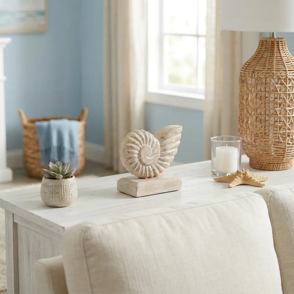 REESEWAY WHITE DECOR 6 (IN)