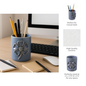 EMORYHAM BLUE PENCIL CUP 4 (IN) 10