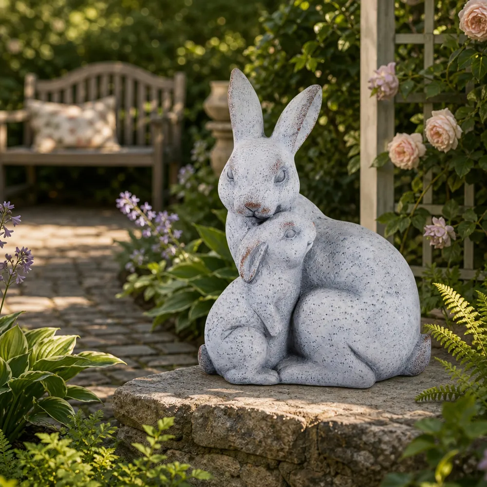 THEAWAY GRAY GARDEN STATUARY 17 (IN)