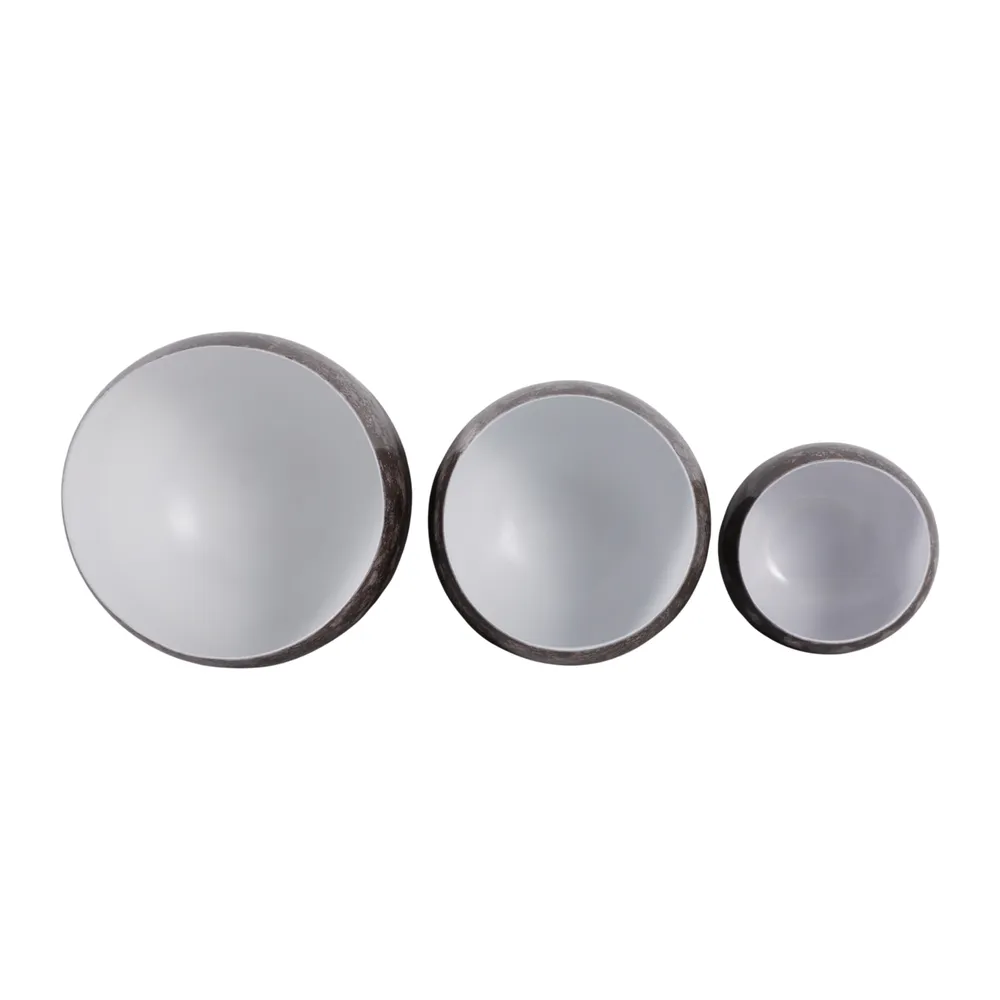 JAKEWICK SET OF 3 BROWN PLANTER 11 (IN)