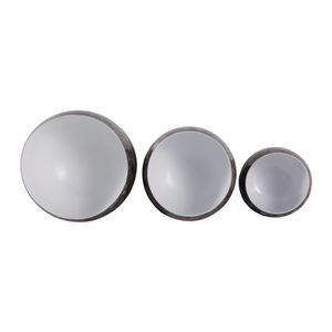 JAKEWICK SET OF 3 BROWN PLANTER 11 (IN) 9