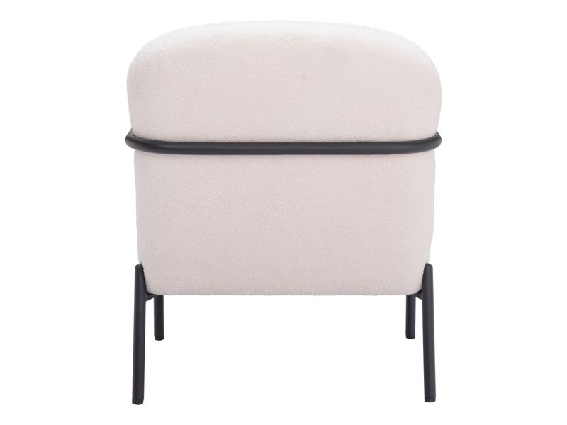 Chicago Accent Chair Ivory 5