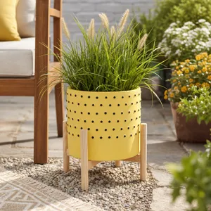 COLECREST YELLOW PLANTER 11 (IN) 12