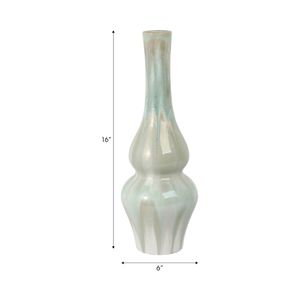 HADFIELDHOLM GREEN VASE 16 (IN) 9