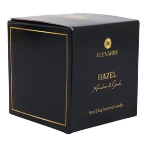 STONELEY BLACK CANDLE 5 (IN) 8