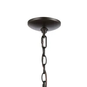 Market Square 19'' Wide 3-Light Chandelier - Oil Rubbed Bronze 4